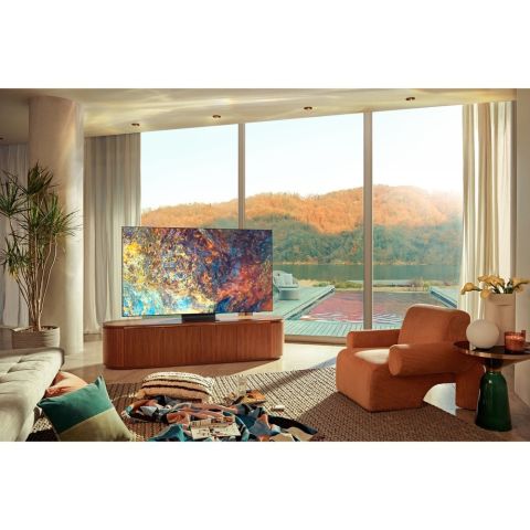Телевизор Samsung QLED QE55QN90AAUXRU (2021) 55" 4K UHD Neo QLED Smart TV