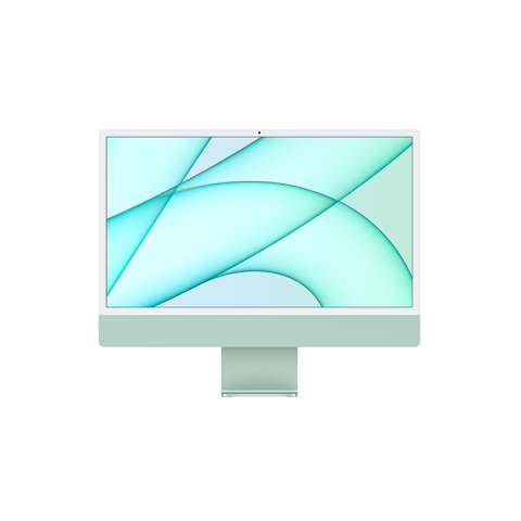 iMac 24" Retina 4,5K,2021,(M1 8C CPU, 7C GPU), 8 ГБ, 256 ГБ SSD, зеленый